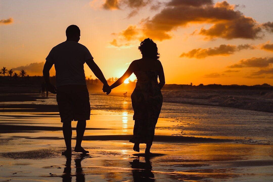 couple vacation photos